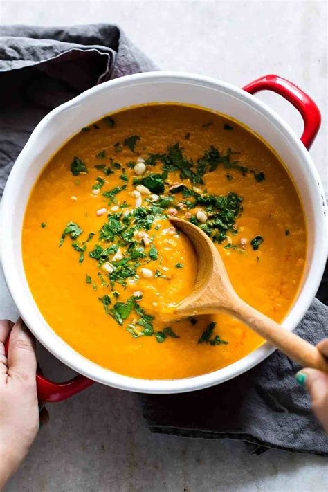 Sweet Potato Carrot Ginger Soup Recipe Treecipesnews