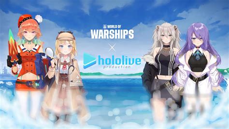 Hololive Vtubers Become World Of Warships Commanders In Epic Crossover