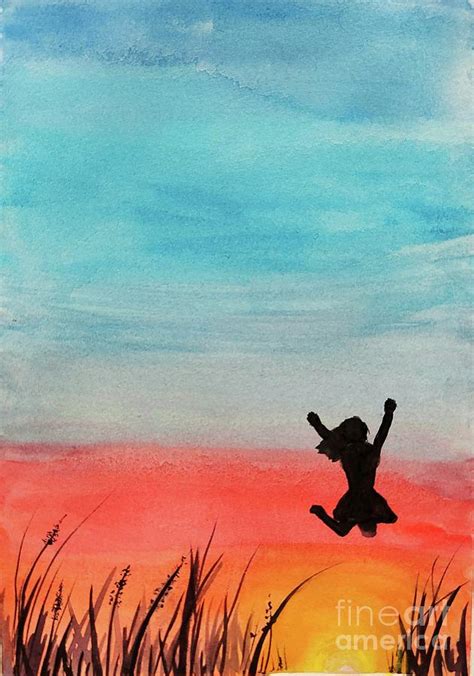 Jump For Joy Painting By Puja Chakravarty Fine Art America