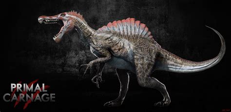 Primal Carnage Reskin Jpiii Spinosaurus By Gandalf The Ghey On Deviantart