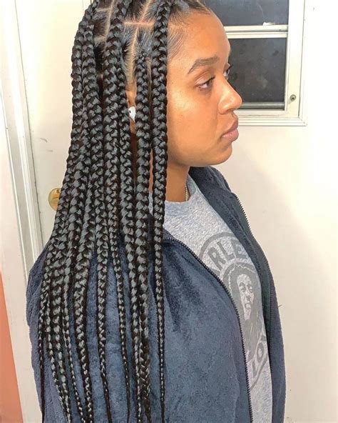 How Long Do Large Knotless Braids Last Hairstyles6e