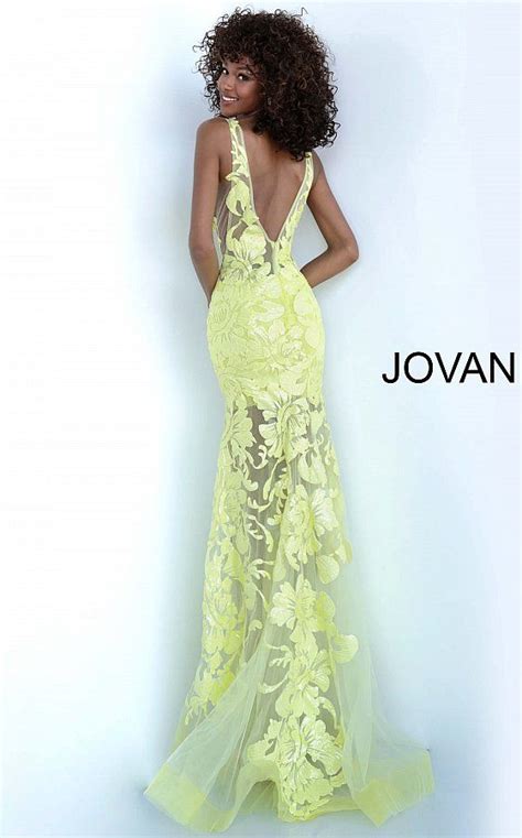 Jovani 60283 Plunging Neckline Prom Dress Prom Dresses Jovani