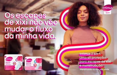 intimus anuncia campanha 2 em 1 com ações para naturalizar escapes de xixi e menstruação