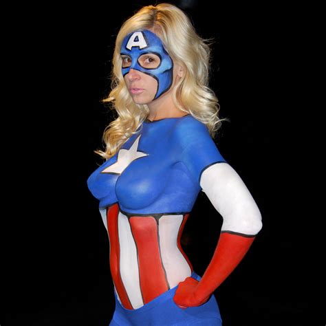 Arsenal Fan's Daring Body Paint Choice
