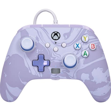 Powera Enhanced Wired Controller Lavender Swirl For Xbox Series Xs
