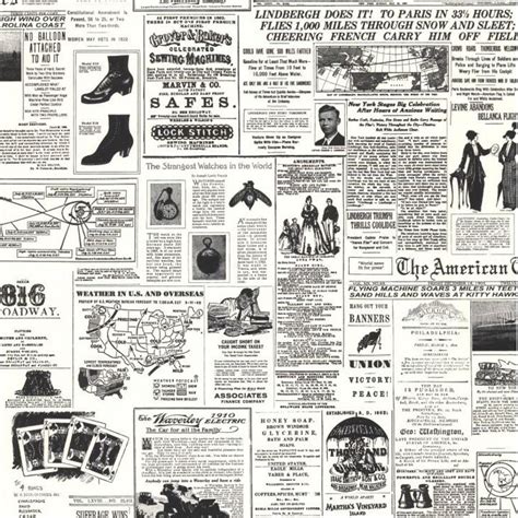 Free Download Vintage Newspaper Print Wallpaper Discount Wallcovering