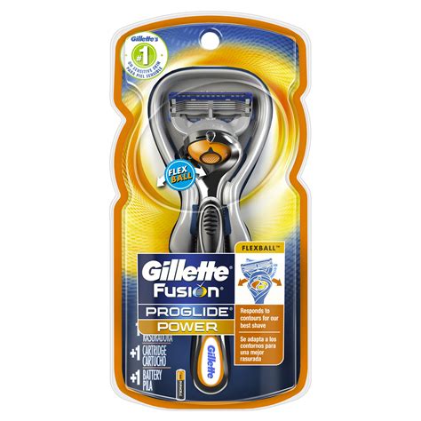 Buy Gillette Fusion Proglide Power Mens Razor With Flexball Handle
