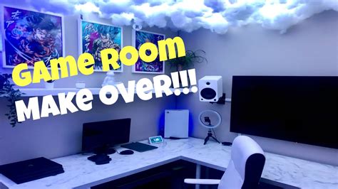 My New Gaming Room Setup Room Makeover Youtube