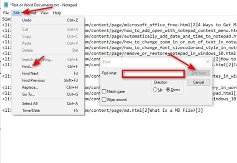 4034howtofindandreplacetextinnotepadinwindows101