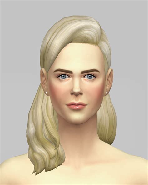Rusty Nail Long Wavy Classic Hairf V2 • Sims 4 Downloads