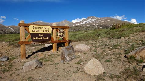 National Forest Camper Guanella Pass Summit Overlook