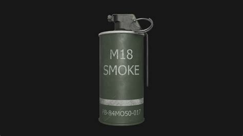 Andriy Luchka M18 Smoke Grenade