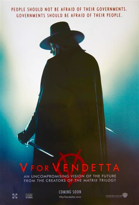 V For Vendetta Vintage Movie Posters