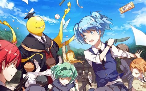 We determined that these pictures can also depict a hinano kurahashi, hiroto maehara, kaede kayano, karma akabane, nagisa shiota, rinka hayami, rio. Assassination Classroom Wallpapers - Wallpaper Cave