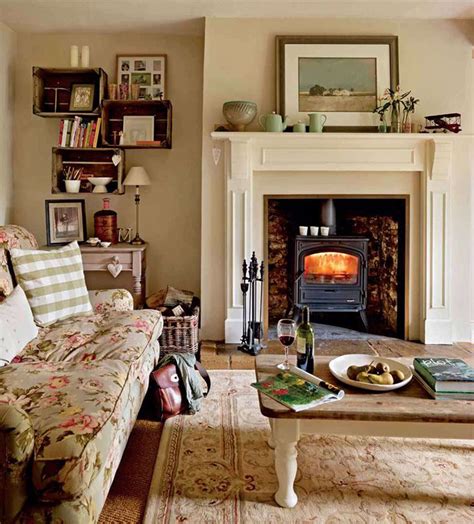 English Cottage Style Living Room