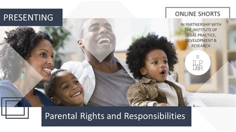 Parental Rights And Responsibilities The Institute Of Legal Practice