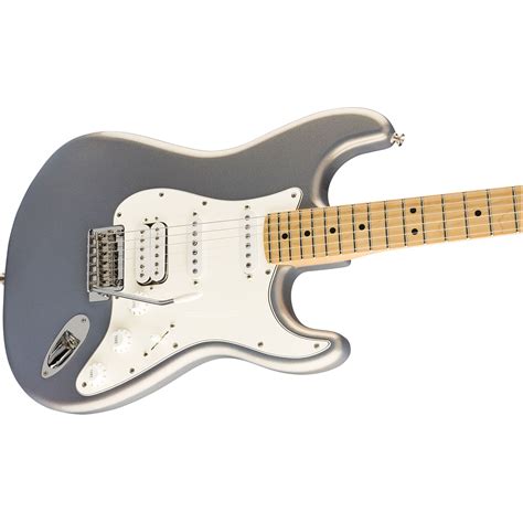 Fender Player Stratocaster Hss Mn Silver E Gitarre