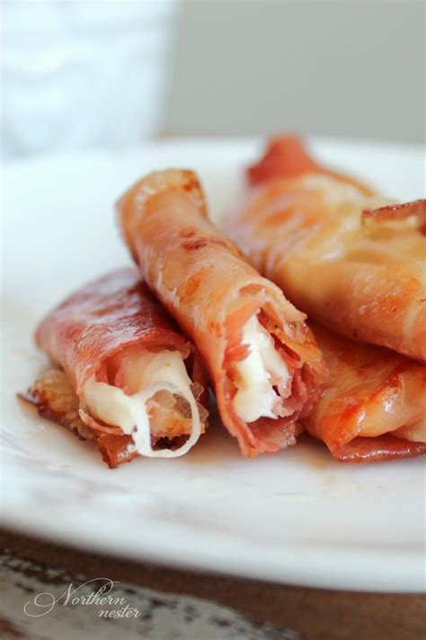 Prosciutto Wrapped Mozzarella Sticks With Marinara Sauce Recipe
