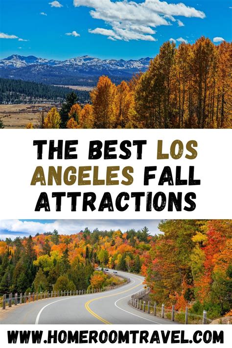 The Best Los Angeles Fall Attractions California Travel Seasonal