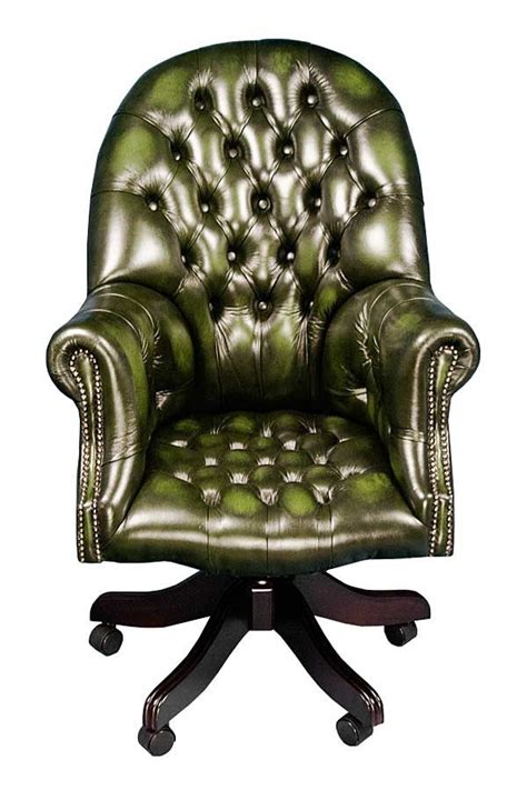 Green Leather Office Chair Foter
