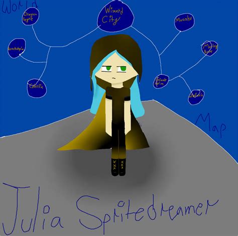 Juliaspritedreamer W101 Character Drawing By Bloodmagedragon On