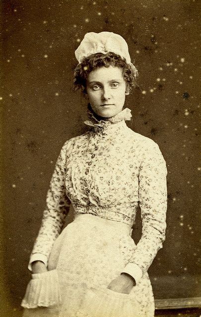 Maid Servant Victorian Maid Vintage Portraits Women In History