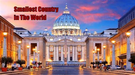 Vatican City The Worlds Smallest Country Travel Vlog Youtube