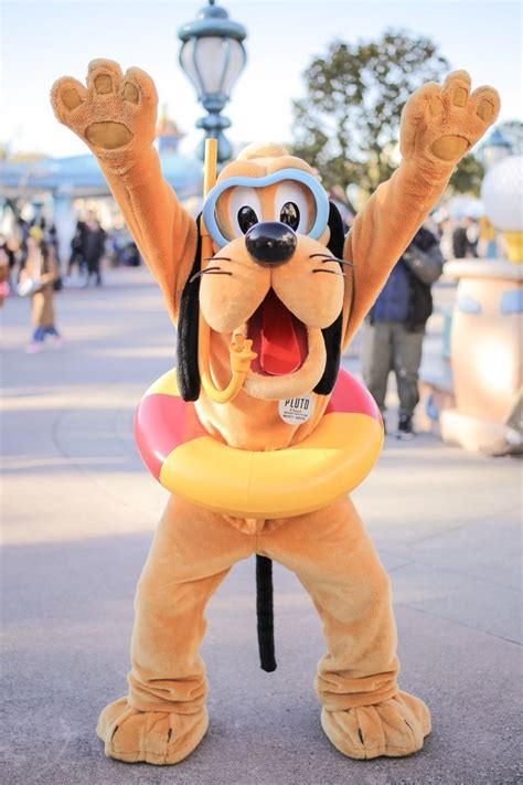 Ok But How Cute Is Pluto In His Swim Gear Disney Aesthetic Disney