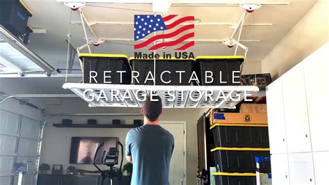 The Best Retractable Garage Ceiling Storage System The Syzzor Loft