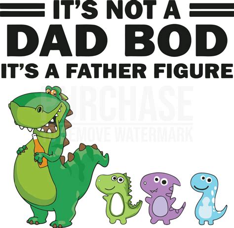 it s not a dad bod it s a father figure svg father s day svg