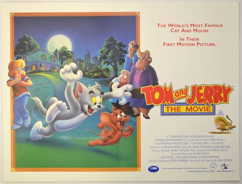 Последние твиты от tom & jerry movie (@tomandjerry). Tom And Jerry The Movie - Original Cinema Movie Poster ...