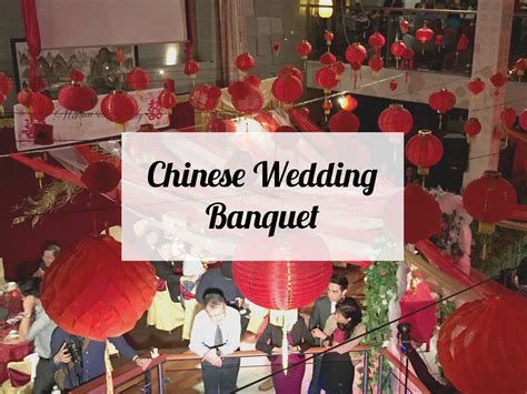 A Chinese Wedding Banquet Suburban Mum