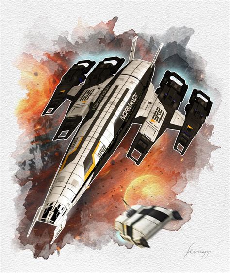 Normandy Sr2 Cerberus By Felixsotomayorart On Deviantart