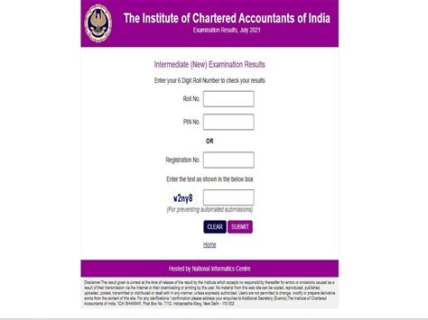 Icai Ca Inter Result 2021 Declared