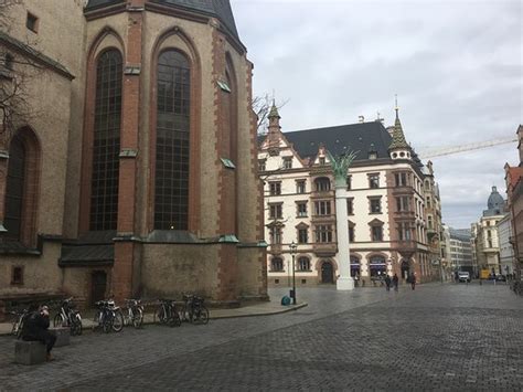 St Nicholas Church Nikolaikirche Leipzig Tyskland Omdömen