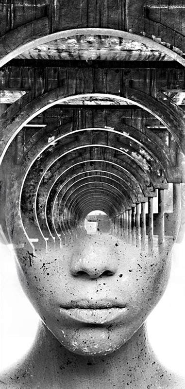 Surreal Self Portraits Blended With Landscape Photos By Antonio Mora
