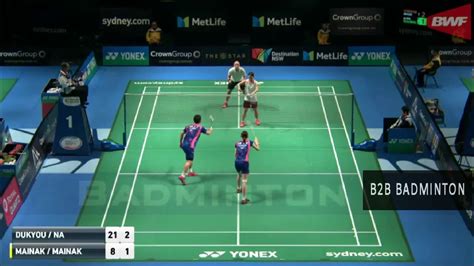 One of the most popular events in the badminton calendar year, japan open enjoys a plethora of stars fighting for ultimate glory. Badminton 2017 Australian Open Kim Dukyoung Kim Ha Na vs ...