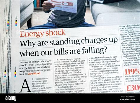 Energy Shock Why Are Standing Charges Up When Our Bills Are Falling