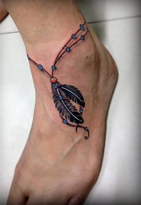 Ankle Bracelet Tattoos Designs, Ideas and Meaning | Tattoos For You