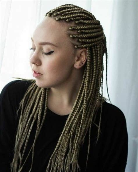 Remarkable Box Braids Examples For White Girls Small Box Braids Long Box Braids Box Braids