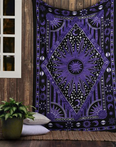 Tapestries Handmade Tapestry Wall Hanging Tapestry Cotton Wall Etsy