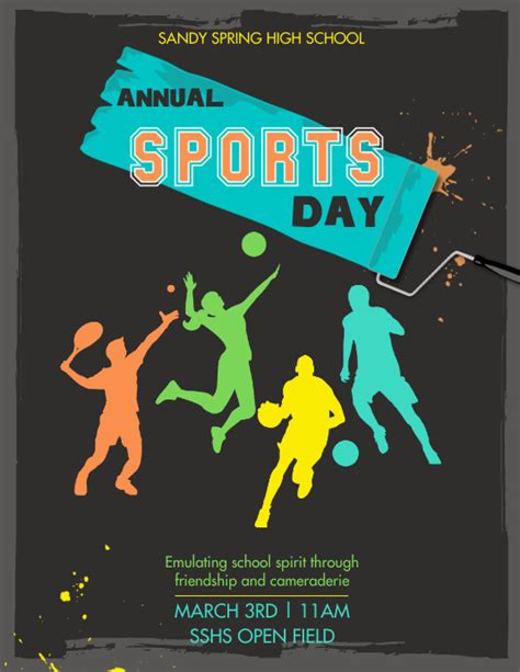 Sports Day Flyer Template Postermywall