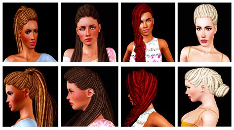 Ethnic Hairs List For The Sims 3 Over 112 Hairs Lipstick Alley