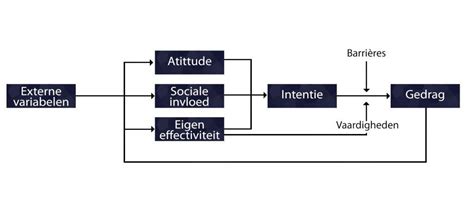 Ase Model Van Attitude Sociale Invloed En Eigen Effectiviteit Naar