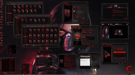 7tsp And Ipack Msi Dragon Red Complete Icon Pack For Windows 7 W8 81