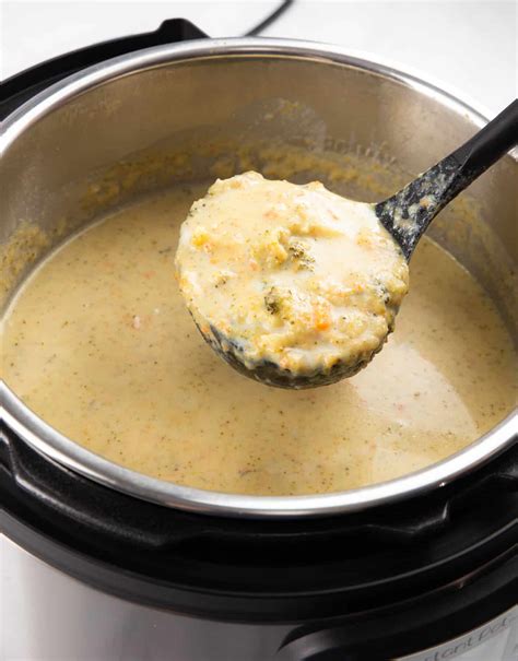Instant Pot Broccoli Cheddar Soup Tested By Amy Jacky