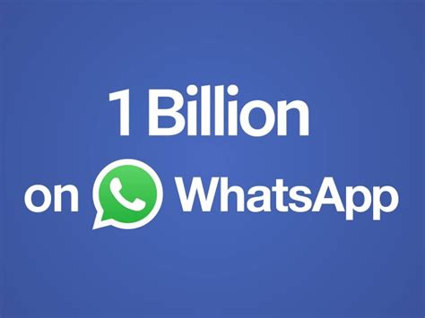 Whatsapp Tops 1 Billion Monthly Active Users