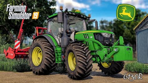 John Deere 6r Series 4cyl V1000 Fs19 Farming Simulator 2022 Mod