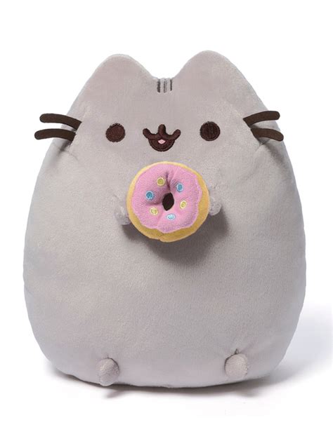 Gund Pusheen The Cat With Donut Plush Teslas Toys