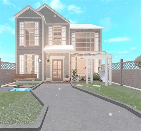 Aesthetic Home Exterior Bloxburg